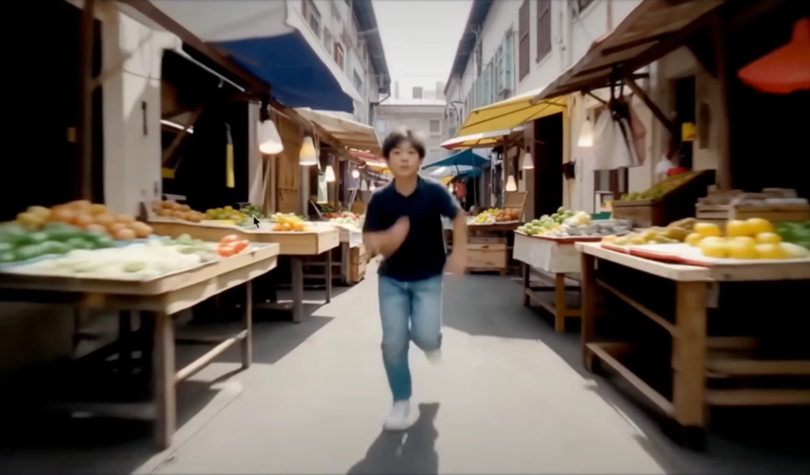 Dreamina Market Scene