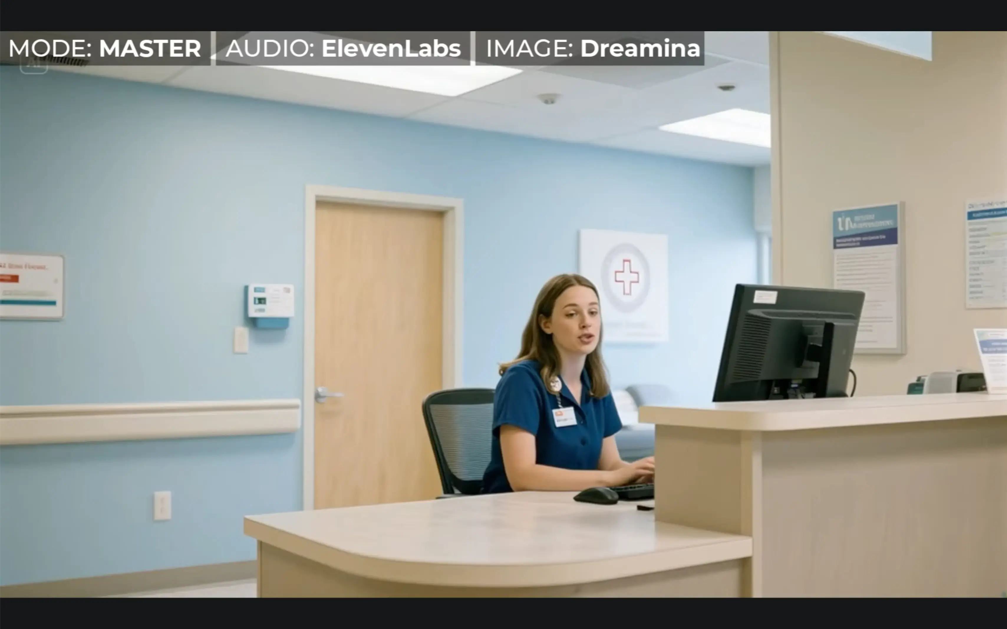 Dreamina AI Doctor Character Lip Sync Example