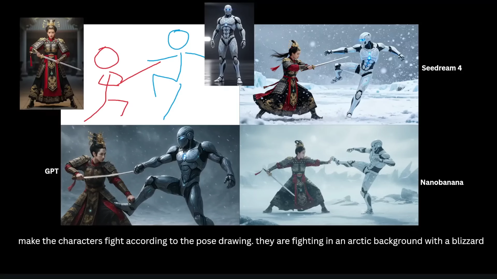 Seedream 4.0 comparison visual